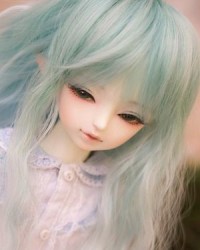 42cm Yolanda Elf (half closed eyes) Head 42cm Yolanda Elf (half closed eyes) Head