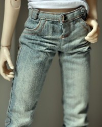 MMP243 Green Washed Jeans